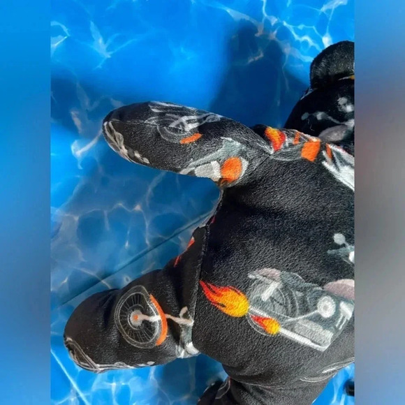 🐣4 for $20🥚 Custom/Homemade Unofficial Harley Davidson/Biker Teddy Bear - Picture 10 of 11